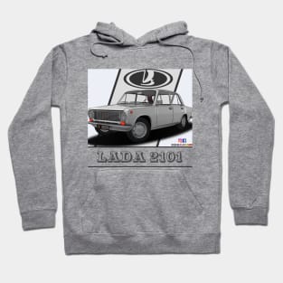 Lada 2101 1970 White Hoodie